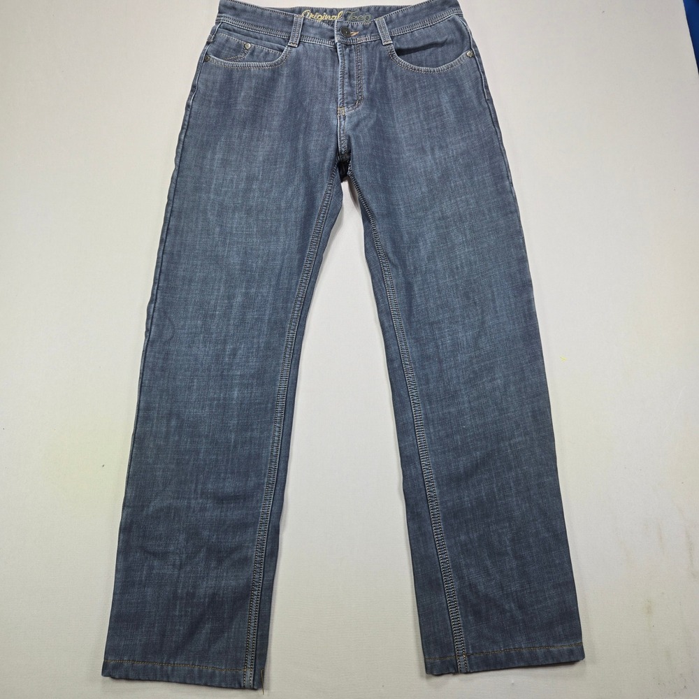 Jeep Straight Leg Denim Jeans Rugged Classic Dark Wash Blue Mens‎ 32x30